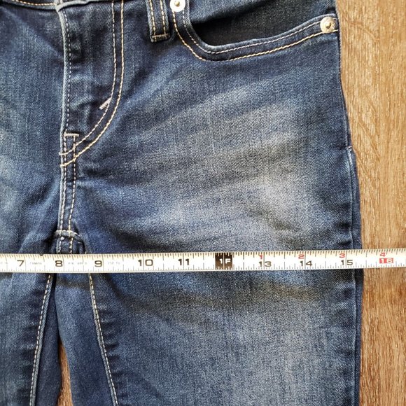 Levi’s Denim Jean Legging Jeggings Med Wash Skinny Stretchy, 23" waist - Picture 10 of 15